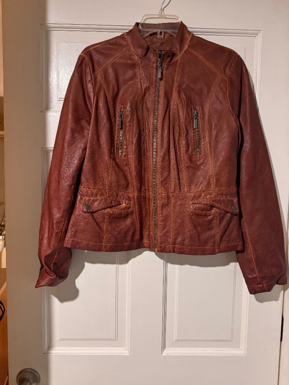 Bernardo Faux Leather Motorcycle Jacket - Picture 1 of 1